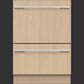 Integrated Double DishDrawer™, Full Size, Panel Ready