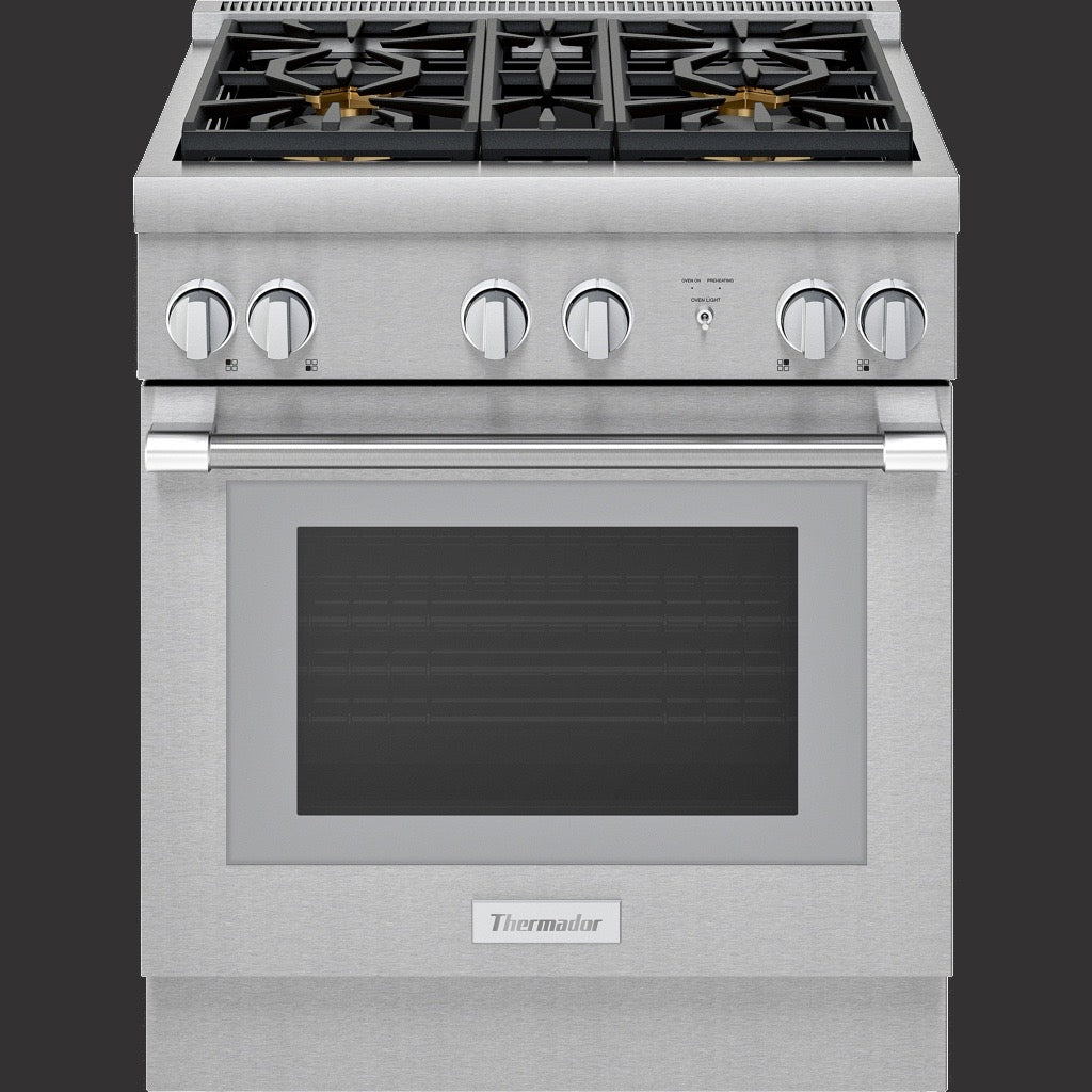 PRG304WH Thermador Pro Harmony 30 GAS Range - 4 Burners