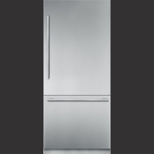 Built-in Two Door Bottom Freezer, 36'' Masterpiece®, Stainless steel, T36BB915SS