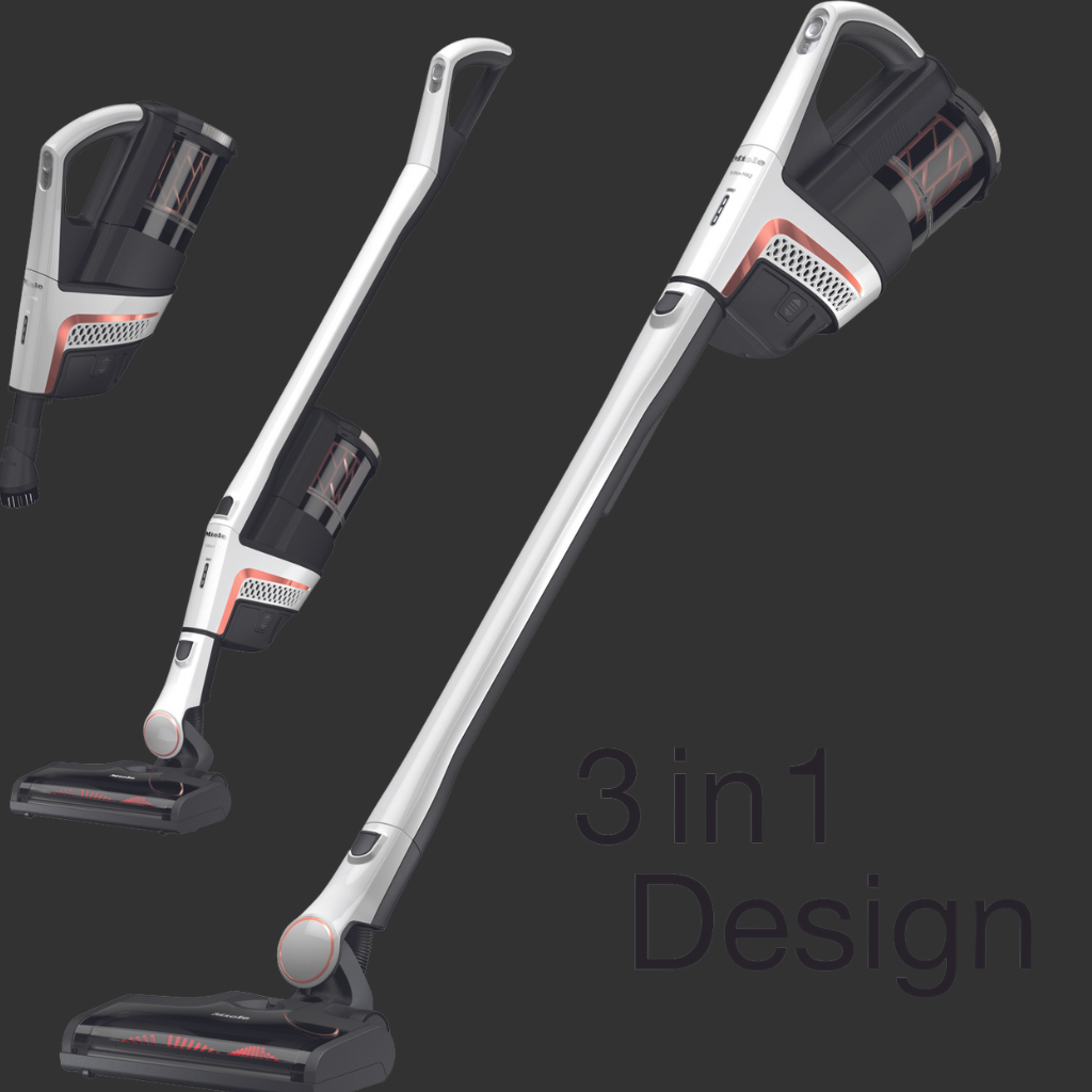 Miele Triflex HX2 Cordless Stick Vacuum Cleaner with Patented 3-in-1 Design  for Exceptional Flexibility - Lotus White