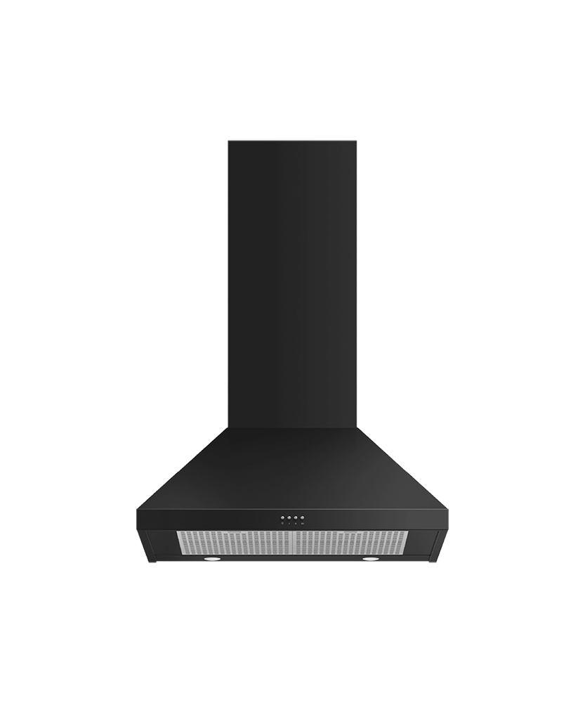 Wall Range Hood, 30", Pyramid Chimney, hi-res