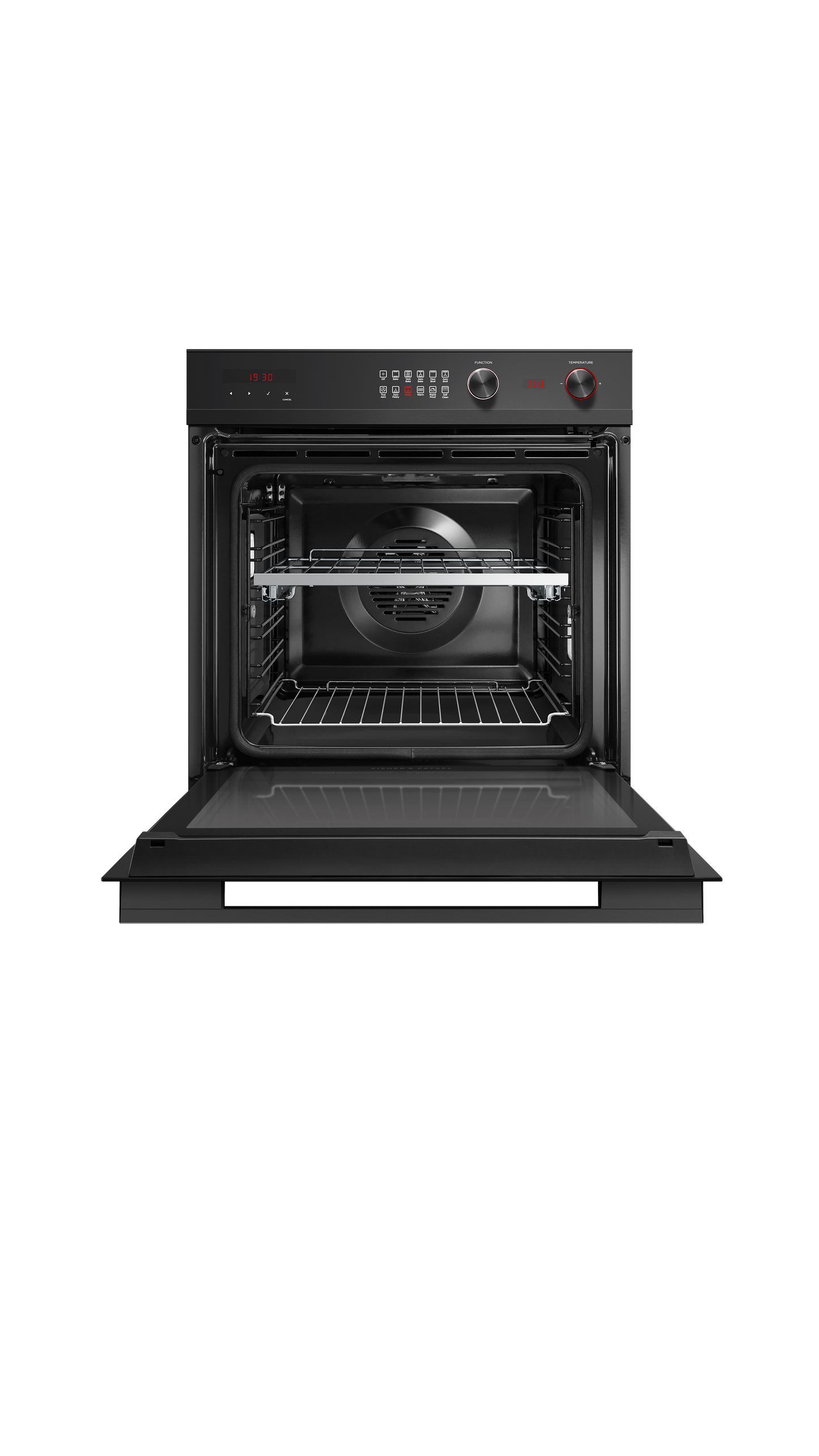Oven, 24", 11 Function, Self-cleaning, 84-mug-open
