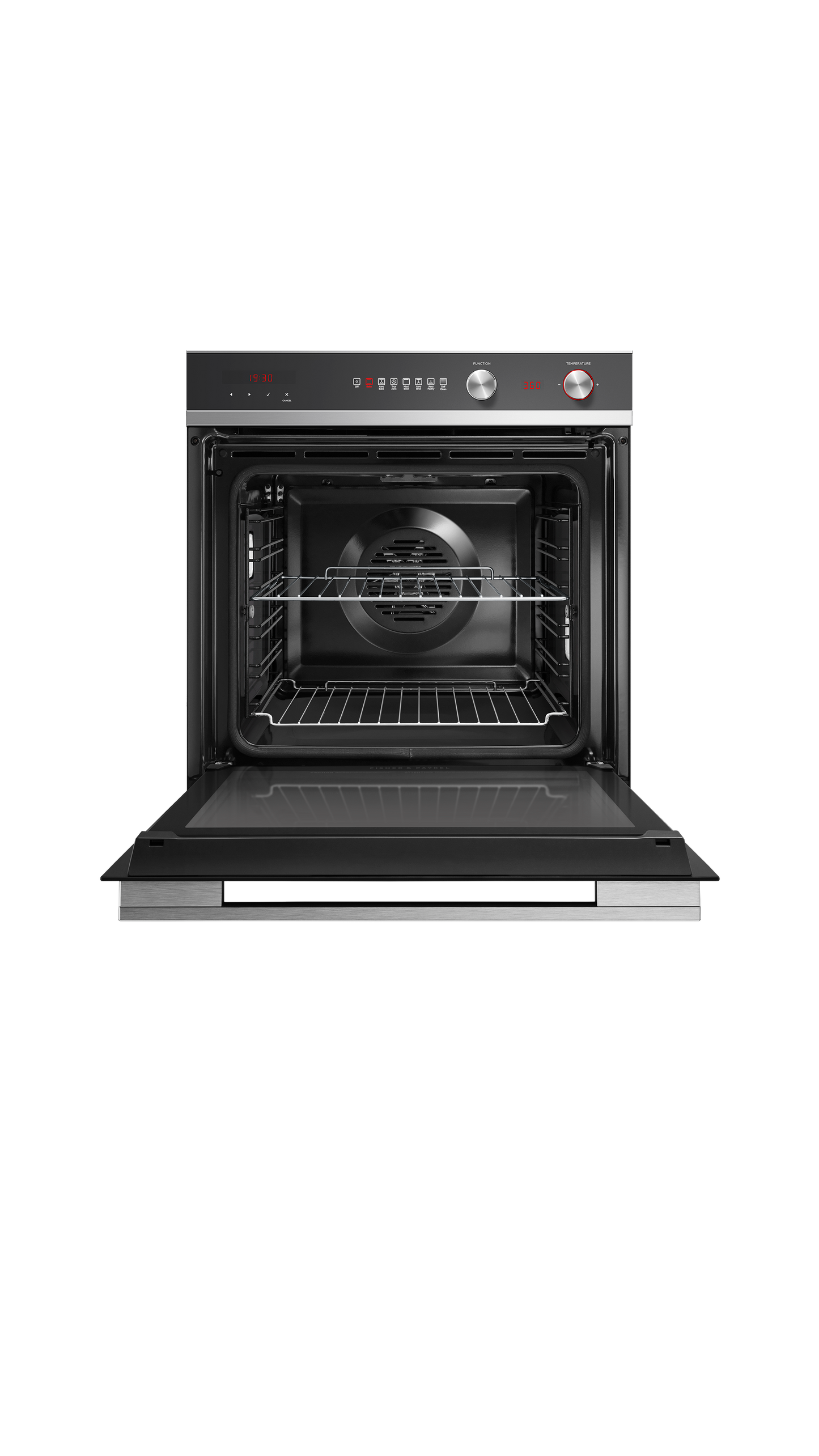 Oven,  24", 7 Function, Self-cleaning, 84-mug-open