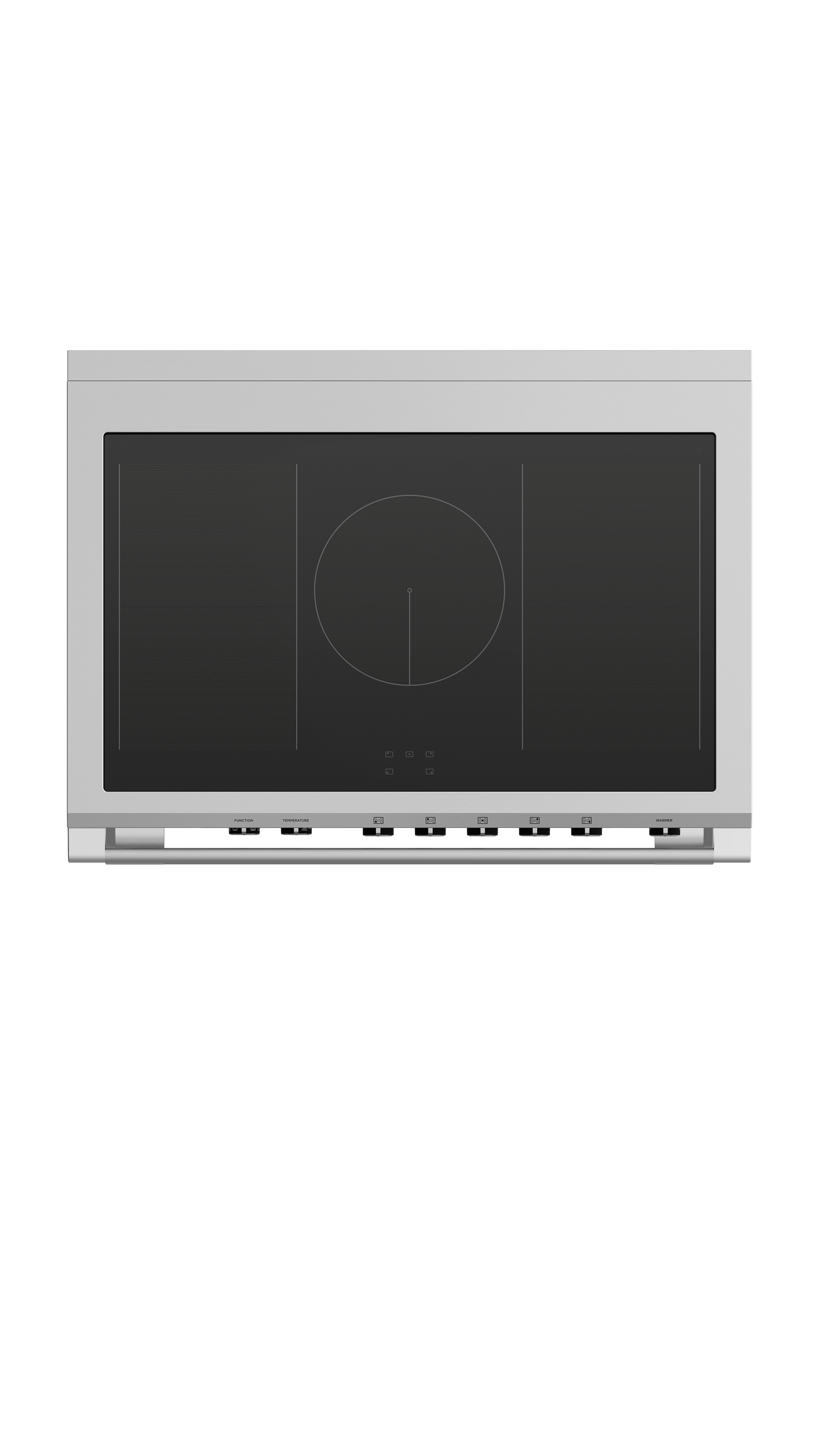 Induction Range, 36", 5 Zones with SmartZone, Self-cleaning, 84-mug-closed