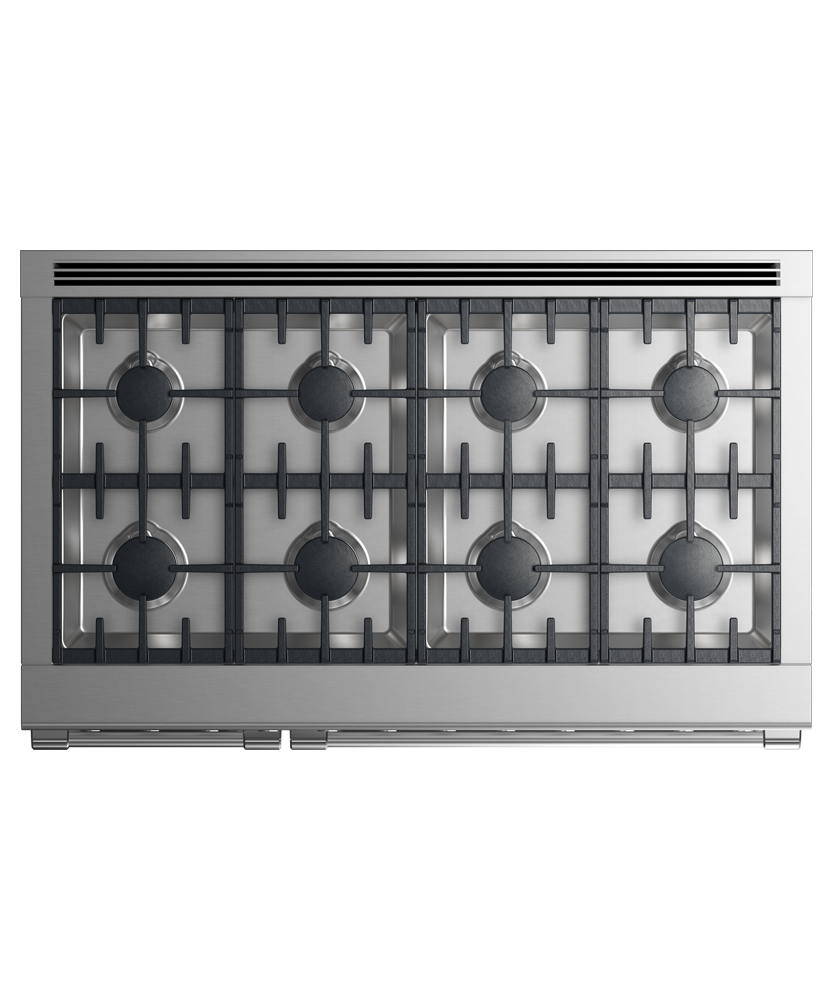 Gas Range, 48", 8 Burners, pdp