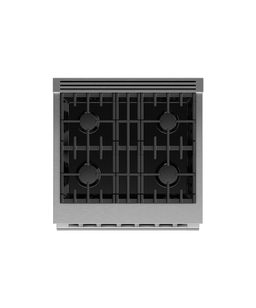 Gas Range, 30", 4 Burners, hi-res