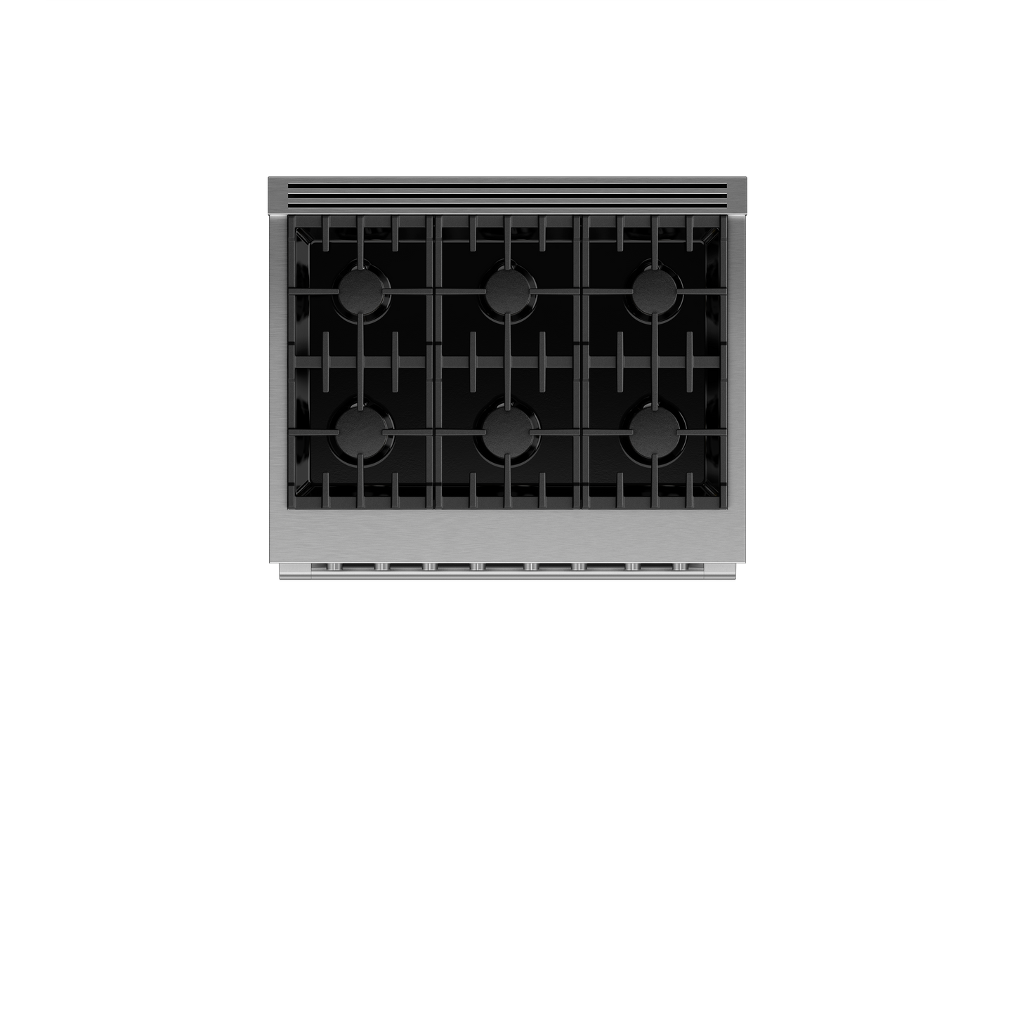 Gas Range, 36", 6 Burners, LPG, 84-mug-closed