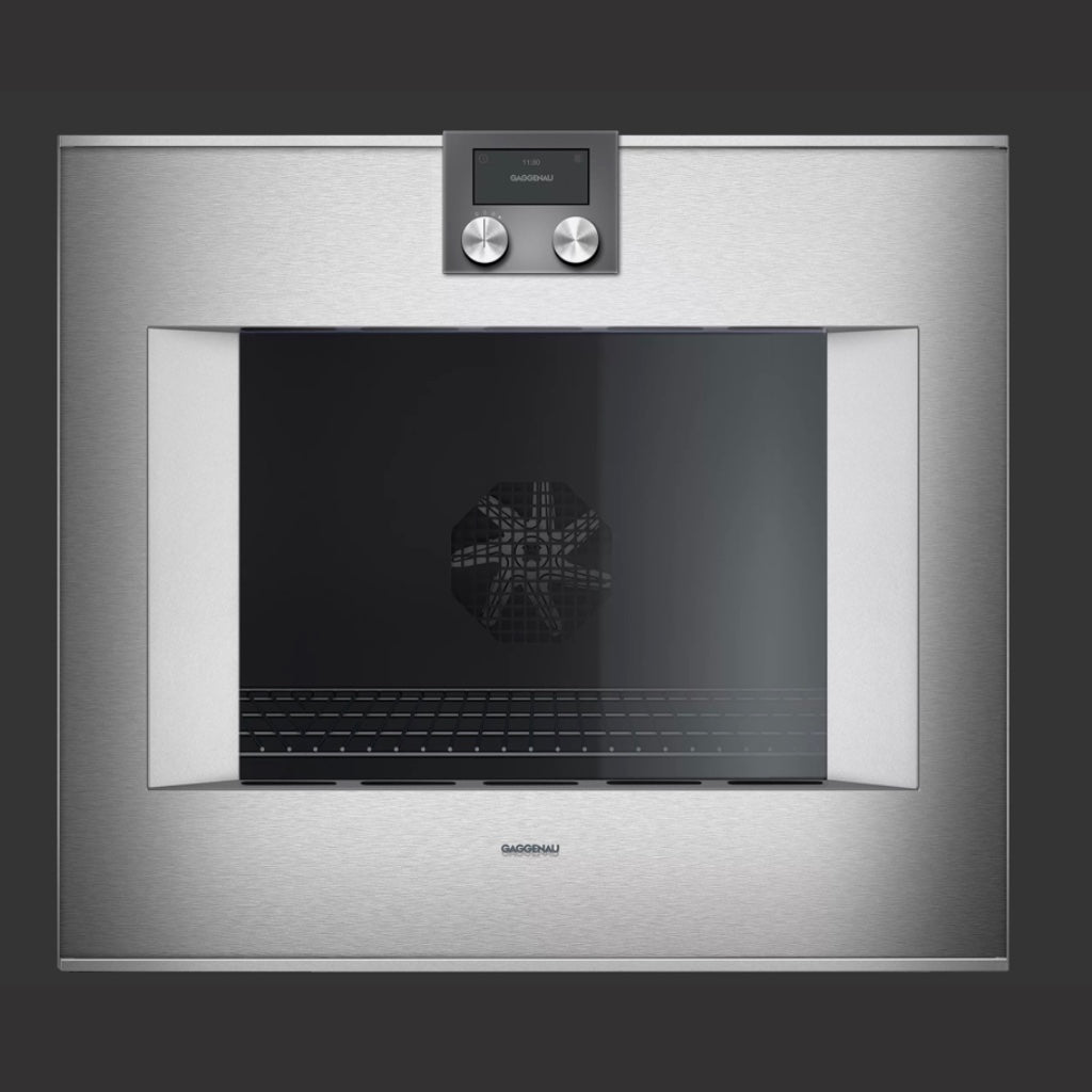 400 series, Single Wall Oven, 30'', Stainless Steel behind glass Gaggenau BO481613