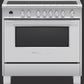 36" Contemporary Induction Range, 5 Zone, Self-cleaning, Stainless Steel
