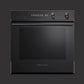 24" Contemporary Oven, Black, 9 Function, Self-cleaning