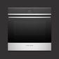 24" Contemporary Oven, Stainless Steel Trim, 16 Function, Touch Display, Self-cleaning