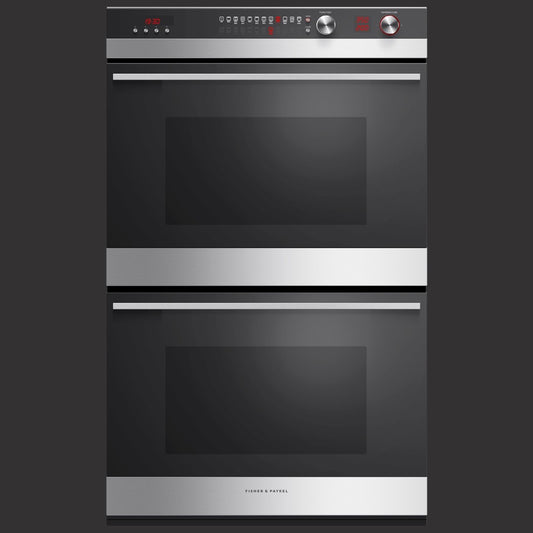 30" Contemporary Double Oven, Stainless Steel Trim, 11 Function, Self-Cleaning