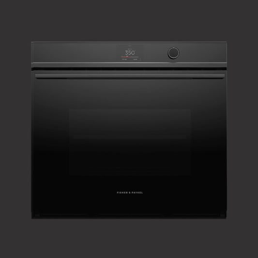 30” Contemporary Oven, Black, 4.1 cu ft, 17 Function, Touch Display with Dial, Self-cleaning