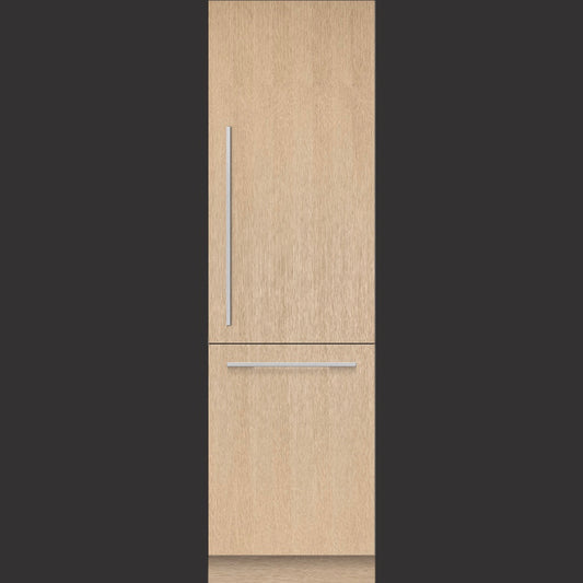 24" Integrated Column Bottom Mount Refrigerator, Freezer, 74"H  Panel Ready,  Ice & Water