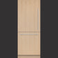 30" Integrated Column Bottom Mount Refrigerator Freezer, 84" H Panel Ready, 15.9 cu ft, White Interior, Ice & Water, Left Hinge