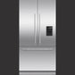 36" Integrated French Door Refrigerator Freezer, 72" Height, 16.8 cu ft, Ice & Water **F&P Stainless Panels Required**