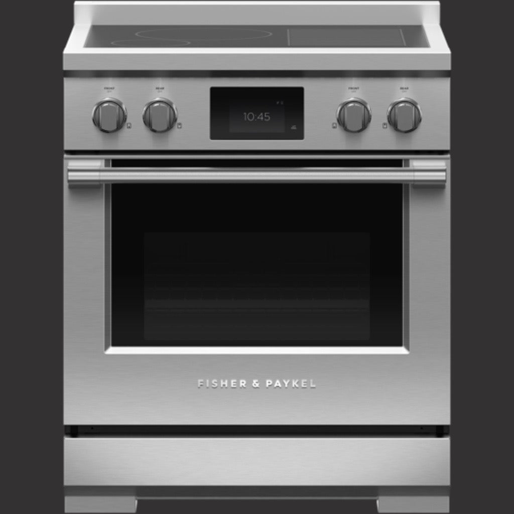30" Professional Induction Range, 4 Zone with SmartZone, Self-cleaning,