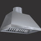 wall-mounted cooker hood, pyramid design, 36'', Stainless steel, HPCN36WS