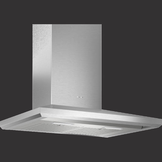 wall-mounted cooker hood, pyramid design, 30'', Stainless steel, HMCB30WS