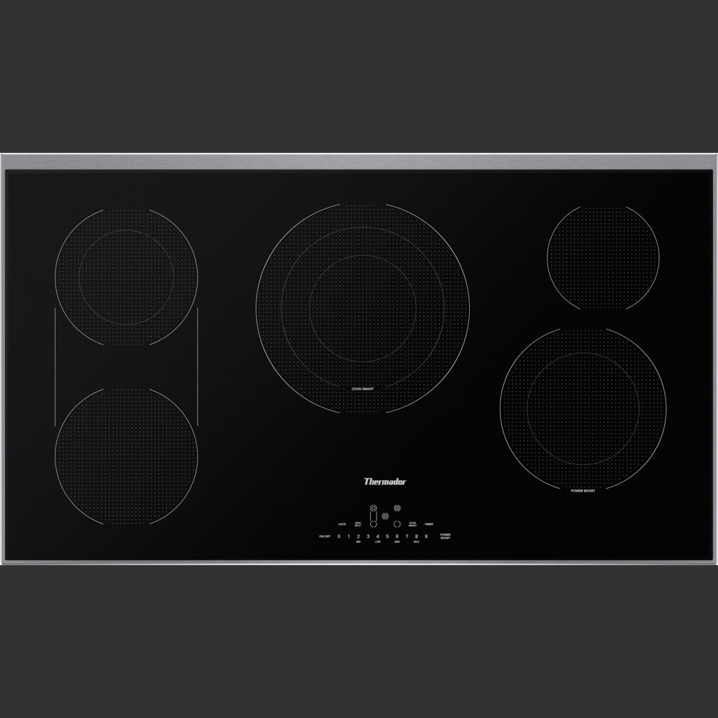 Electric Cooktop, Black, surface mount with frame, CET366YB