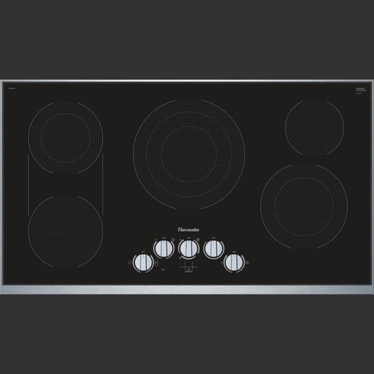Knob Control Electric Cooktop, 36'', Black, CEM366TB