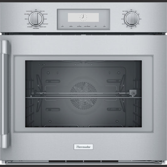 Professional, Single Wall Oven, 30'', Door hinge: Right, Stainless steel, POD301RW