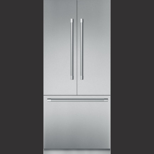 Built-in French Door Bottom Freezer, 36'' Professional, Stainless steel, T36BT925NS