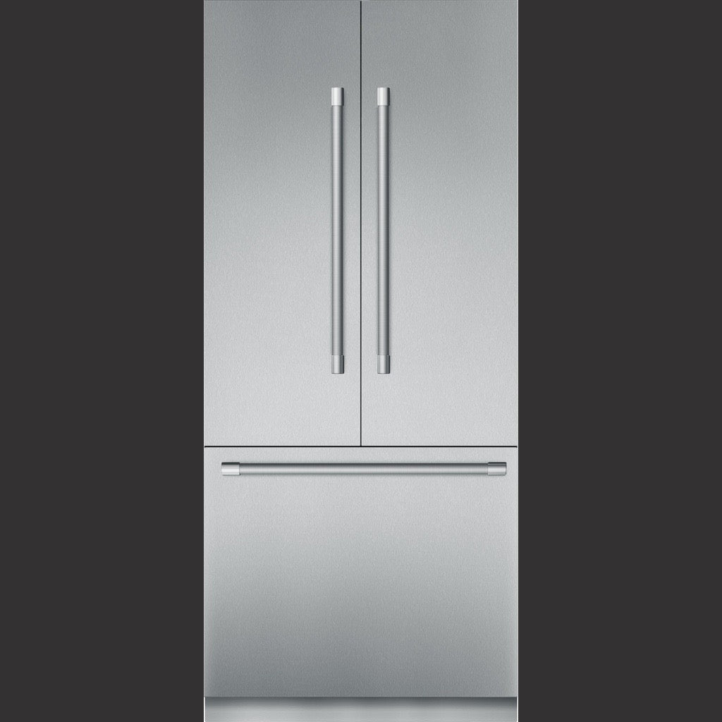 Built-in French Door Bottom Freezer, 36'' Masterpiece®, Stainless steel, T36BT915NS