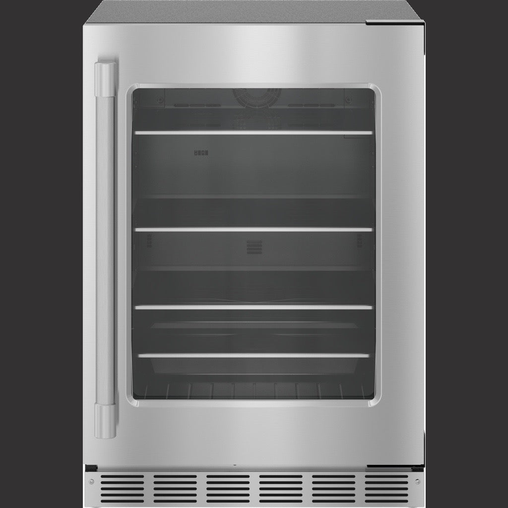 Freedom®, Glass Door Refrigeration, 24'' Professional, Stainless steel, T24UR925RS