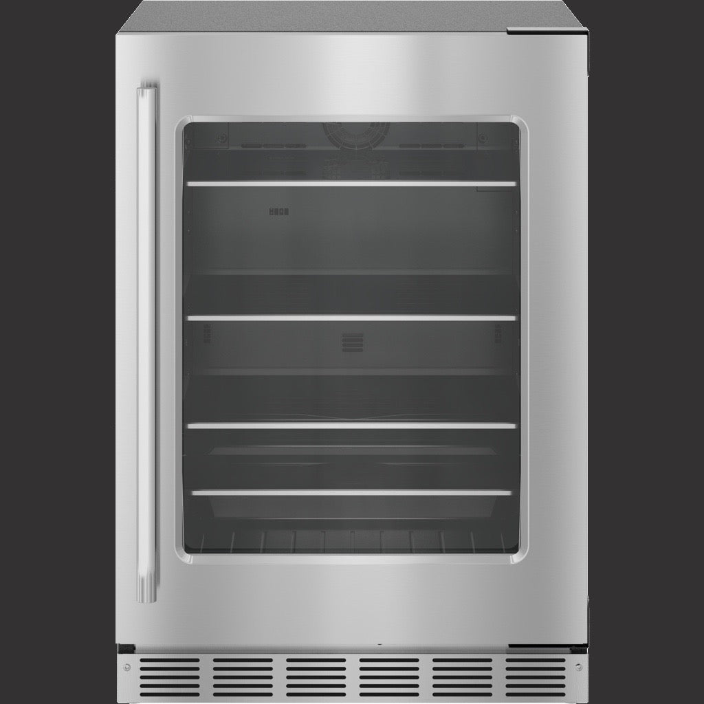 Freedom®, Glass Door Refrigeration, 24'' Masterpiece®, Stainless steel, T24UR915RS