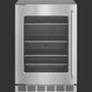 Freedom®, Glass Door Refrigeration, 24'' Masterpiece®, Stainless steel, T24UR915LS