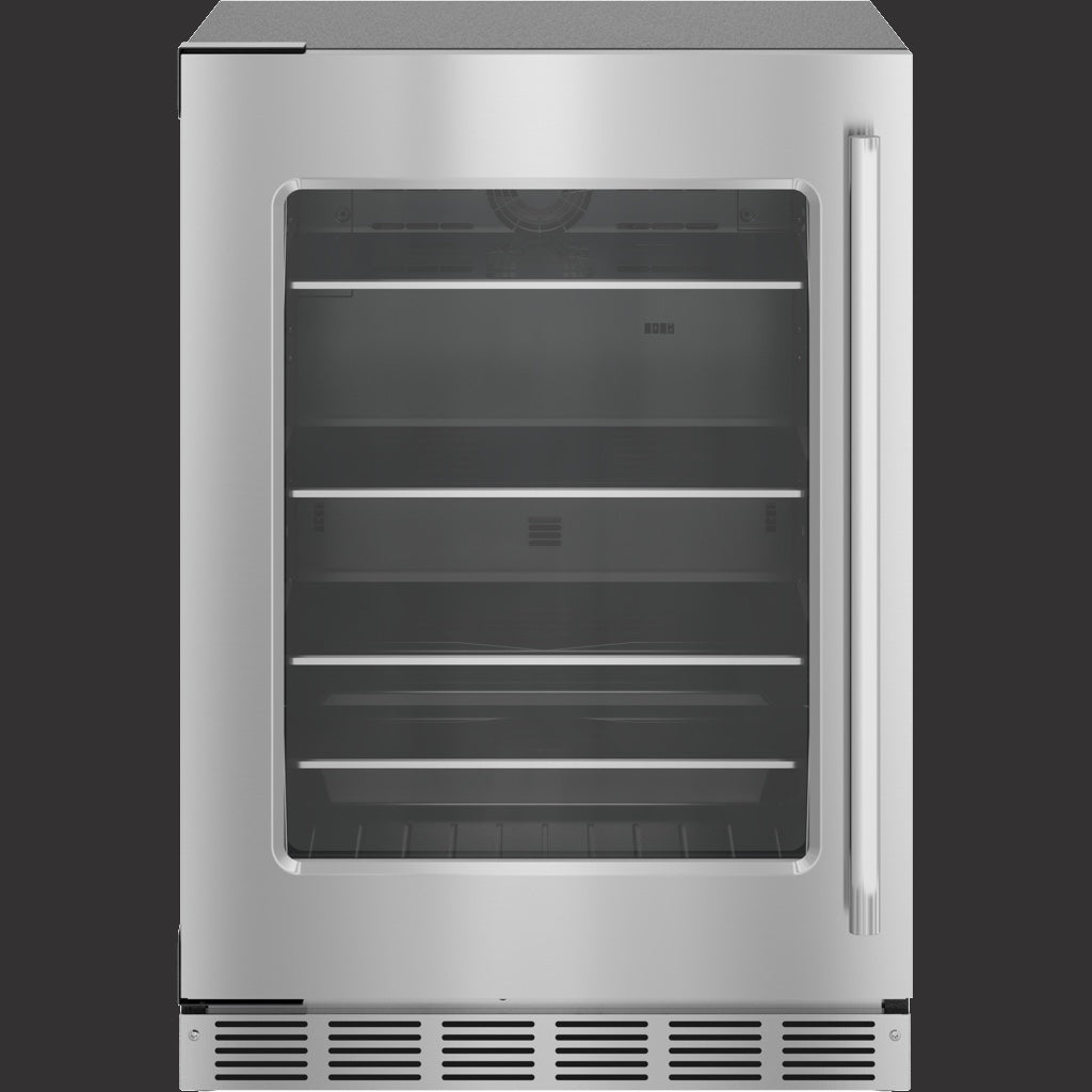 Freedom®, Glass Door Refrigeration, 24'' Masterpiece®, Stainless steel, T24UR915LS