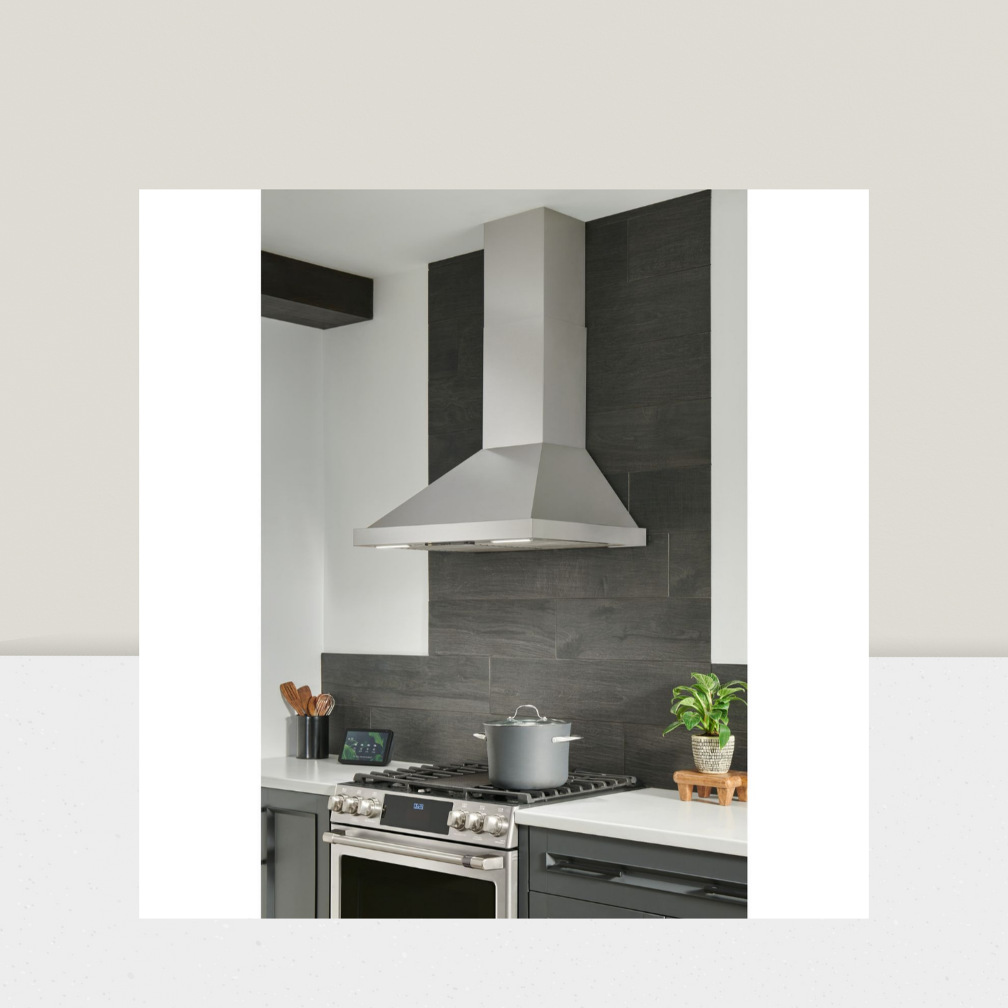 30-36 Inch Wall Mount Chimney Hood w/ SmartSense® and Voice Control - WCP13__SS