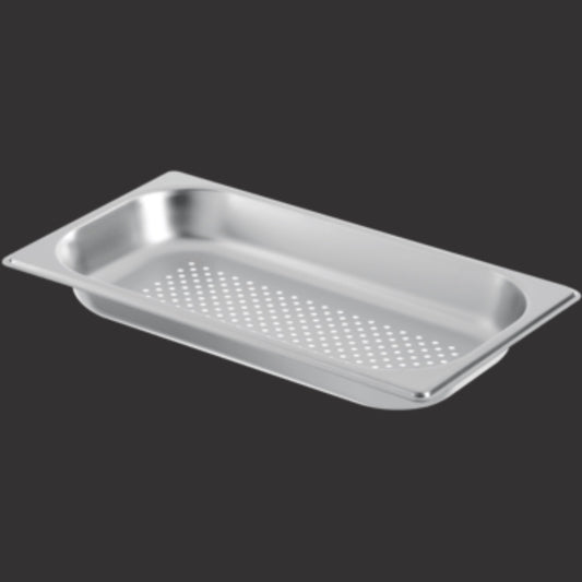 Half Size Stainless Steel Pan - Perforated