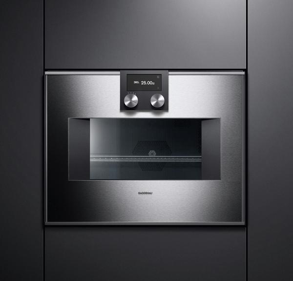 400 series, Combi-Microwave Oven, 24'',  Stainless Steel behind glass Gaggenau BM451710