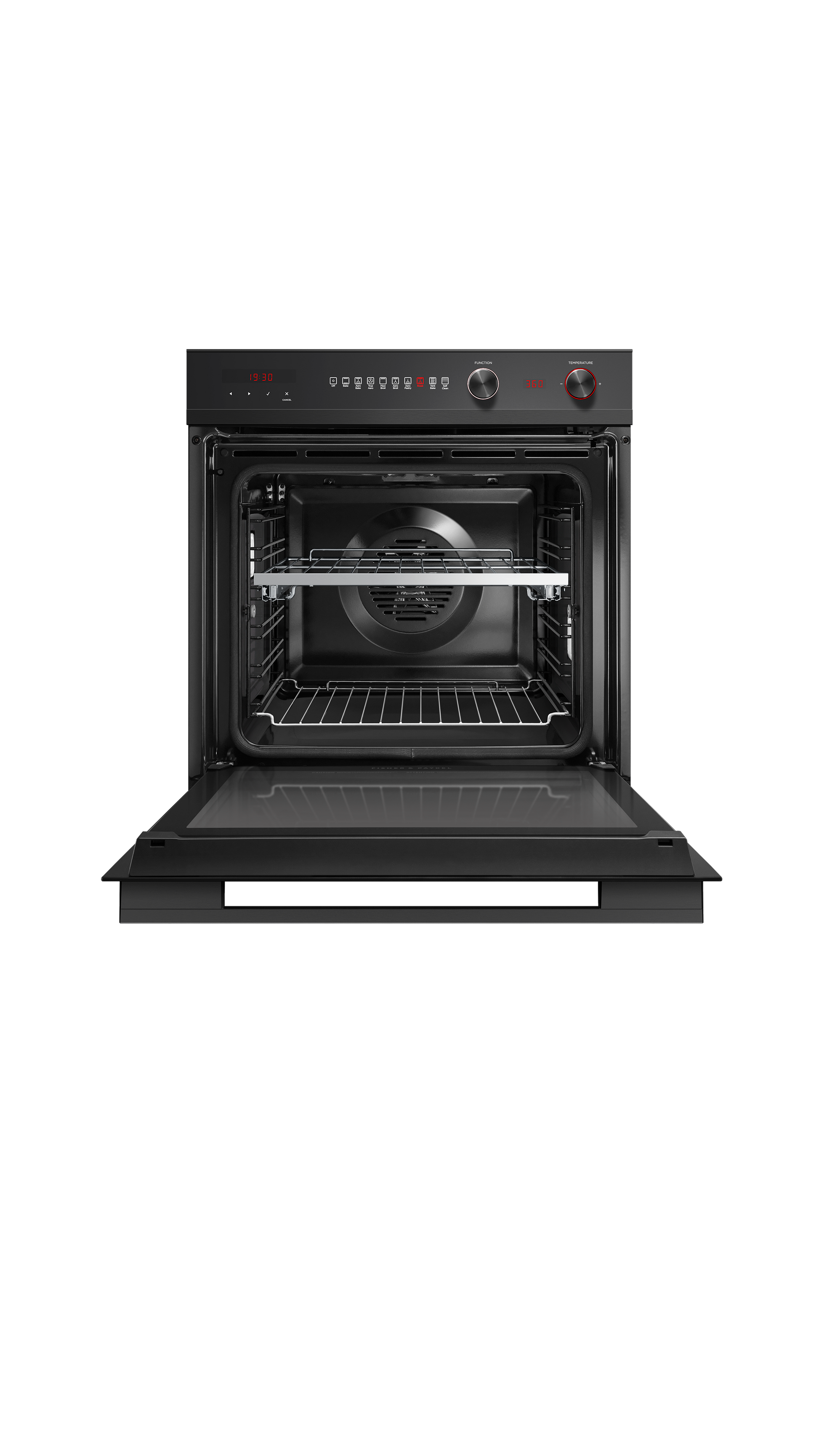 Oven, 24", 9 Function, Self-cleaning, 84-mug-open