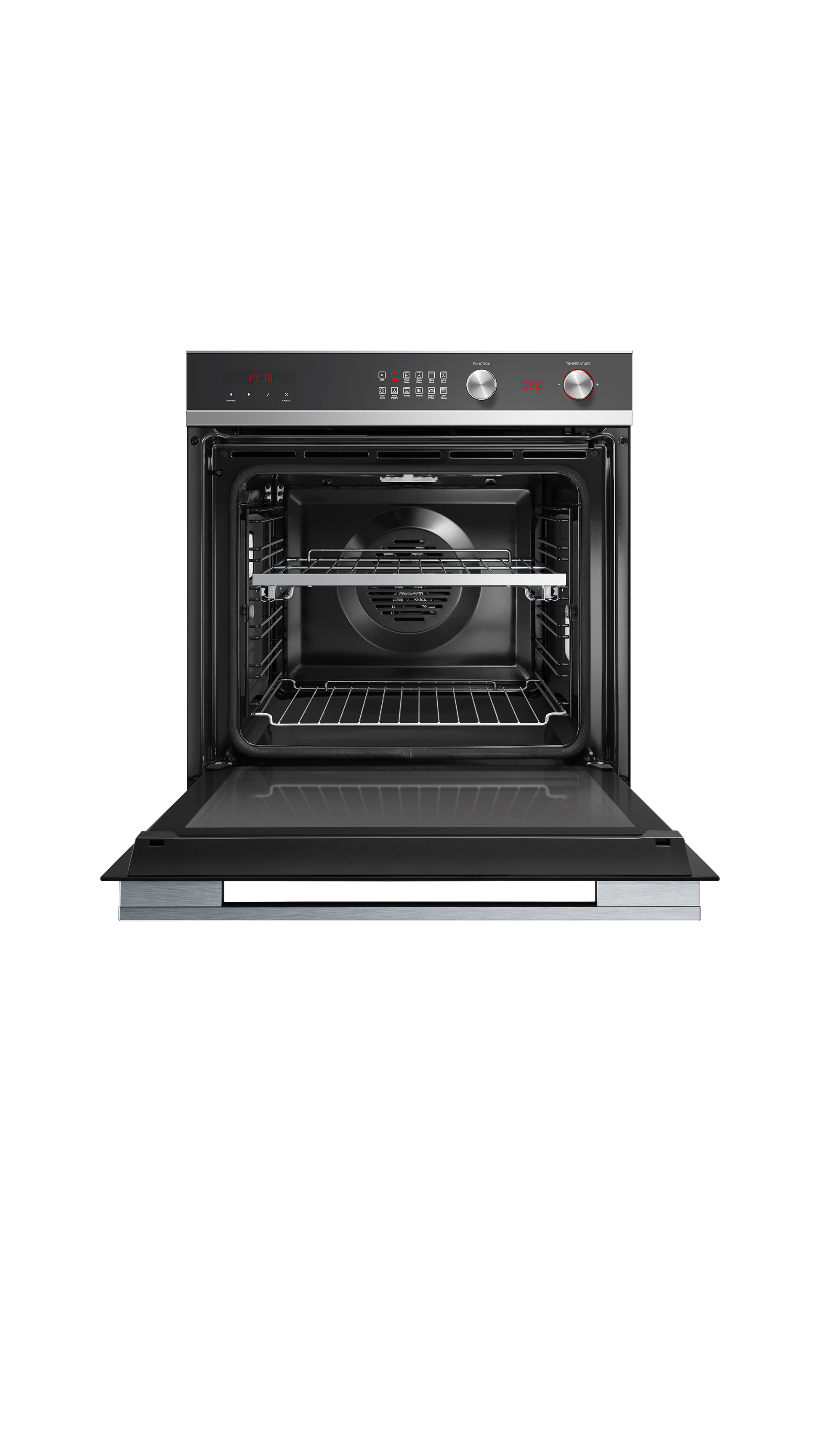 Oven, 24”, 11 Function, Self-cleaning, 84-mug-open