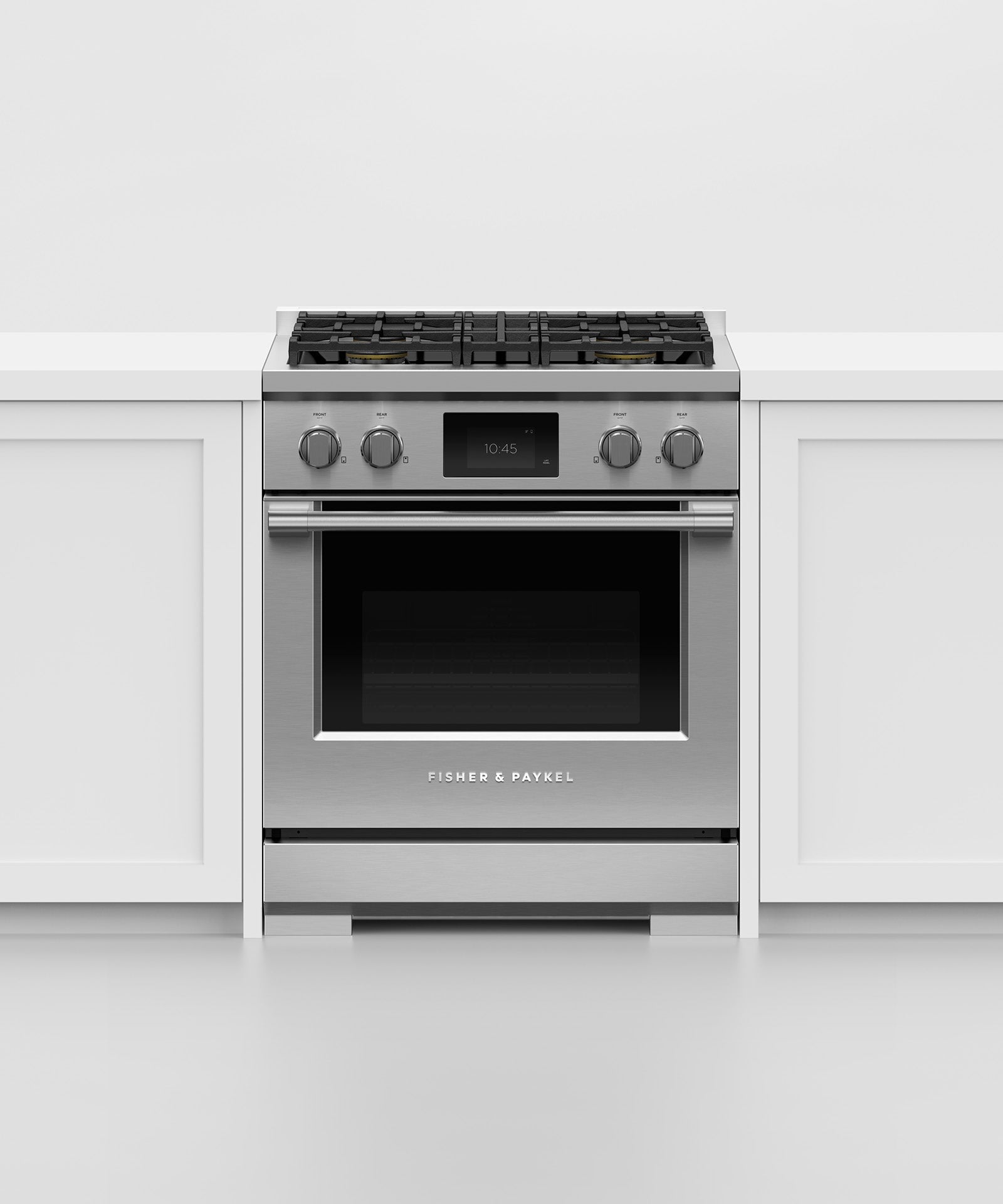 Dual Fuel Range, 30", 4 Burners, Self-cleaning, LPG, pdp