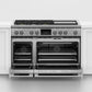 Dual Fuel Range, 48", 5 Burners with Griddle, Self-cleaning, LPG, pdp