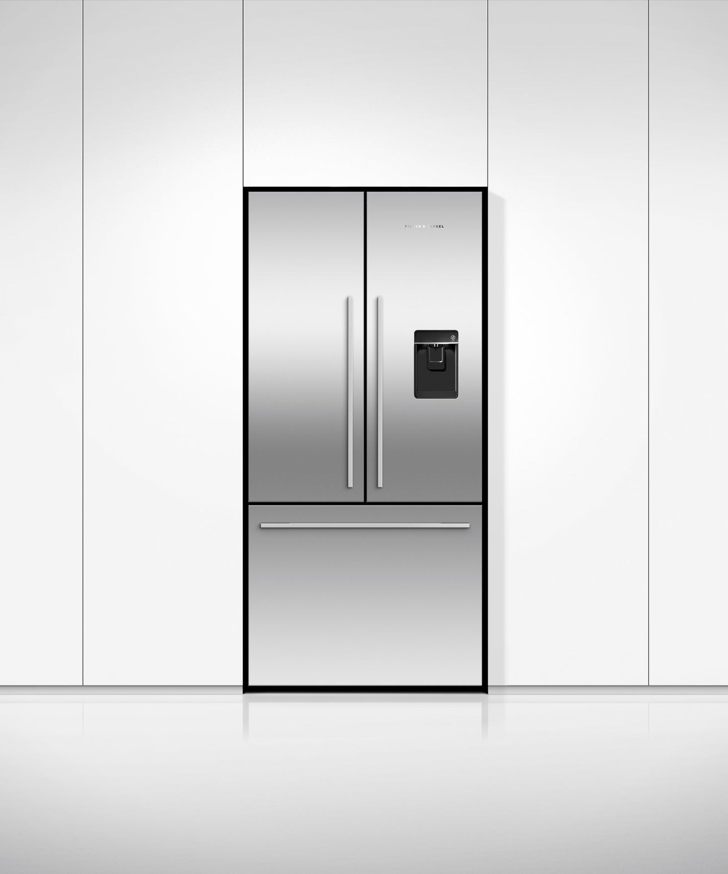 Freestanding French Door Refrigerator Freezer, 32", 17 cu ft, Ice & Water, pdp