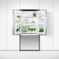 Freestanding French Door Refrigerator Freezer, 32", 17 cu ft, Ice & Water, pdp