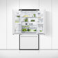 Freestanding French Door Refrigerator Freezer, 32", 17 cu ft, pdp