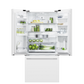 Freestanding French Door Refrigerator Freezer, 32", 17 cu ft, 84-mug-open