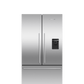 Freestanding French Door Refrigerator Freezer, 36", 20.1 cu ft, Ice & Water, hi-res