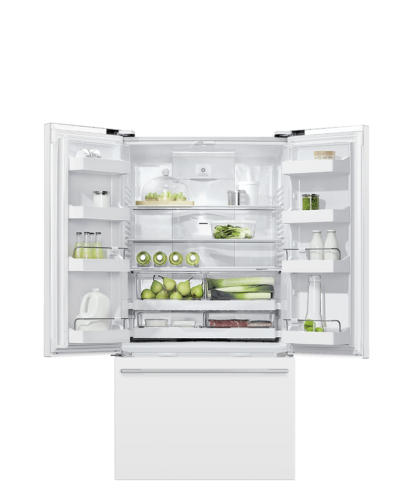 Freestanding French Door Refrigerator Freezer, 36", 20.1 cu ft, hi-res