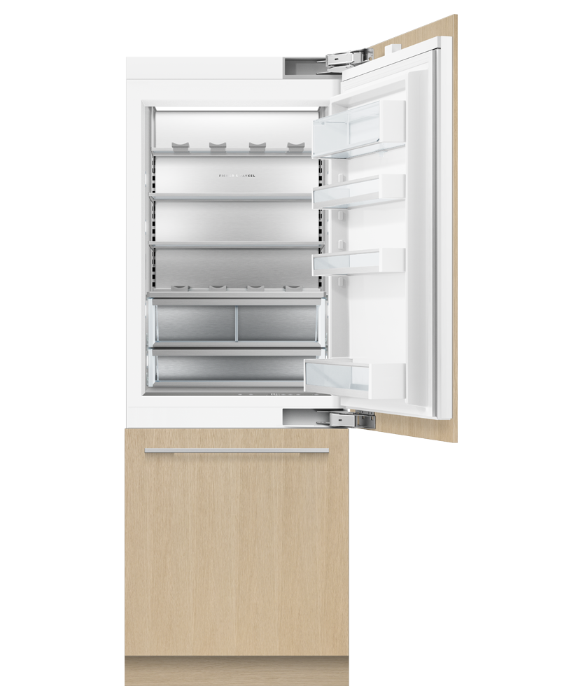 Integrated Refrigerator Freezer, 30", Ice & Water, pdp