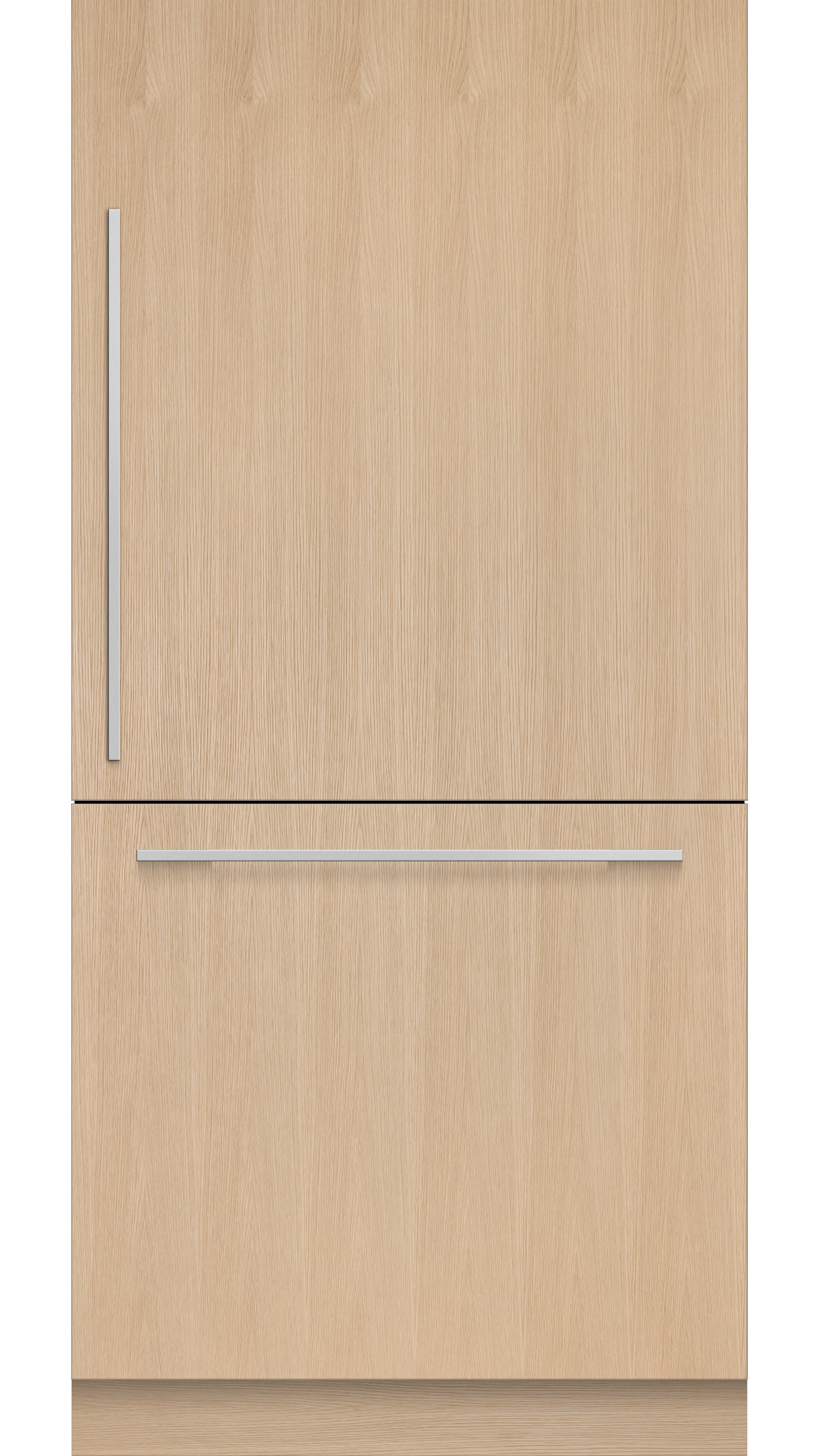 Integrated Refrigerator Freezer, 36", Ice, 84-mug-closed