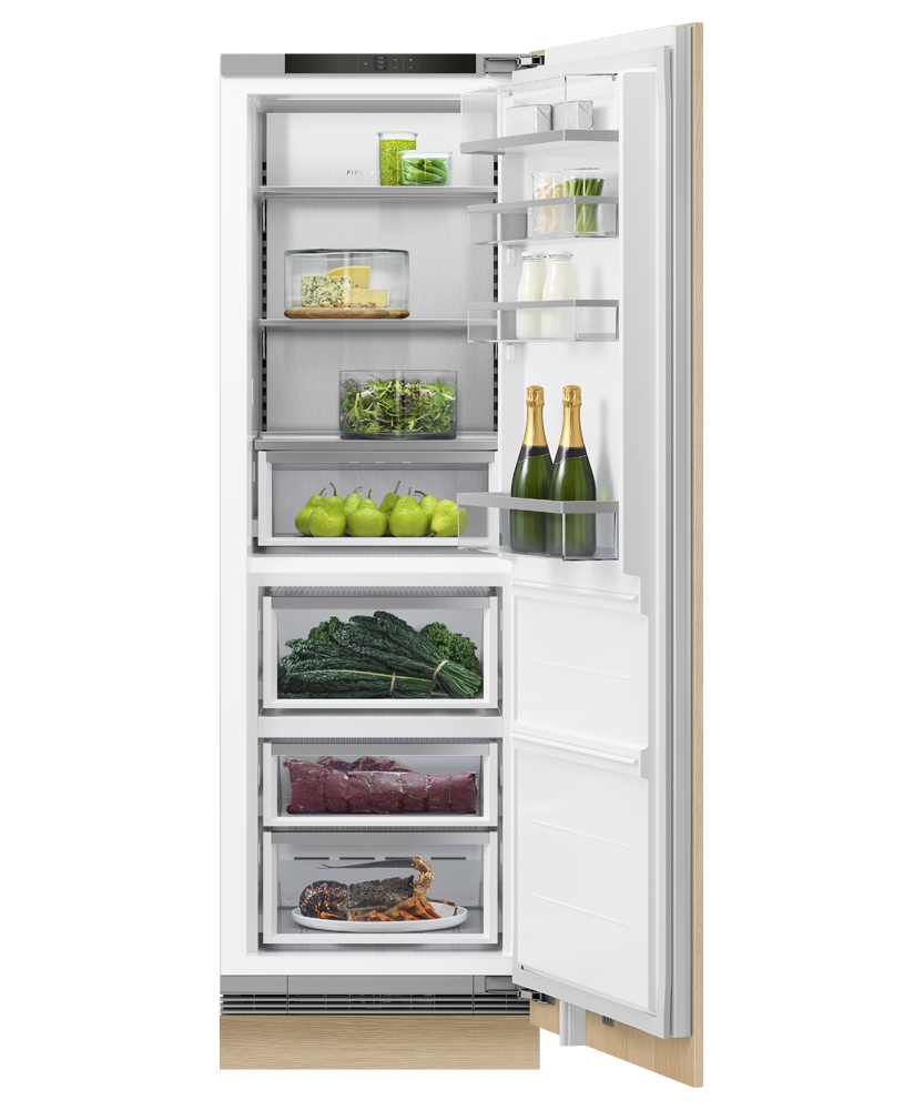 Integrated Triple Zone Refrigerator, 24", Water, pdp